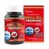 [ORONIA] Krill Oil Premium 180 Capsules [180C]_Red Krill, Antarctic Krill 100%, Omega-3, Astaxanthin_Made in Canada